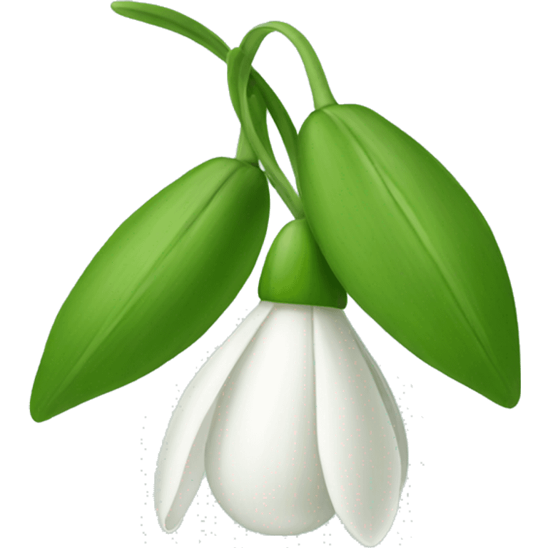 snowdrop emoji