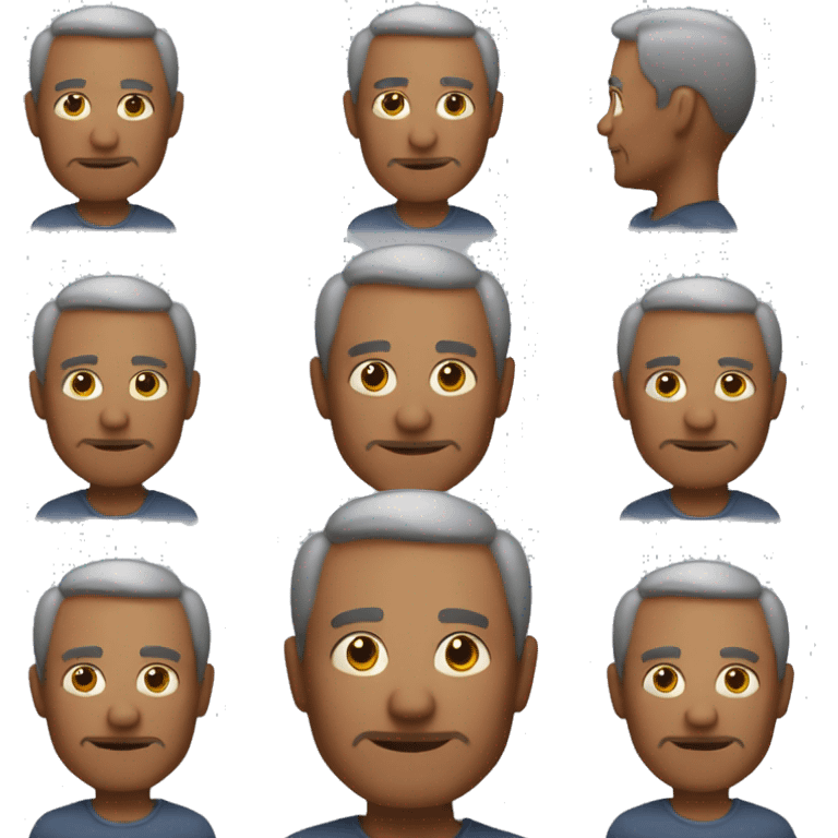 a man 54 years old emoji