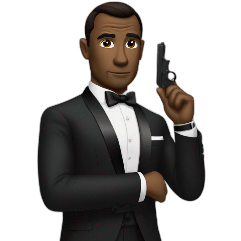 James bond emoji