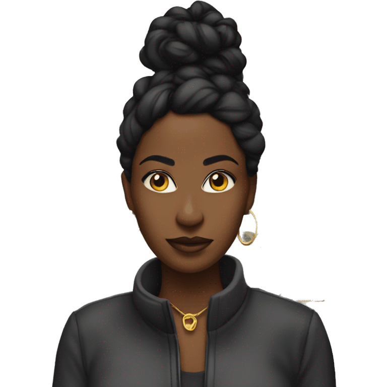 new city IG baddie black woman emoji