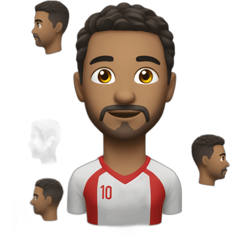 jugador de futbol emoji