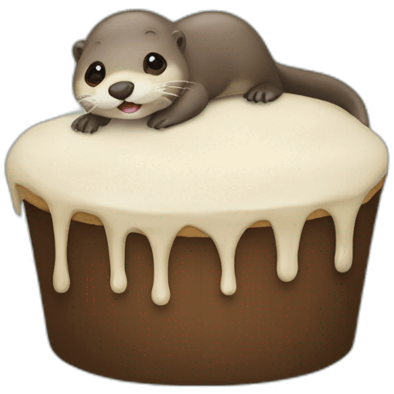 Loutre sur tortu emoji