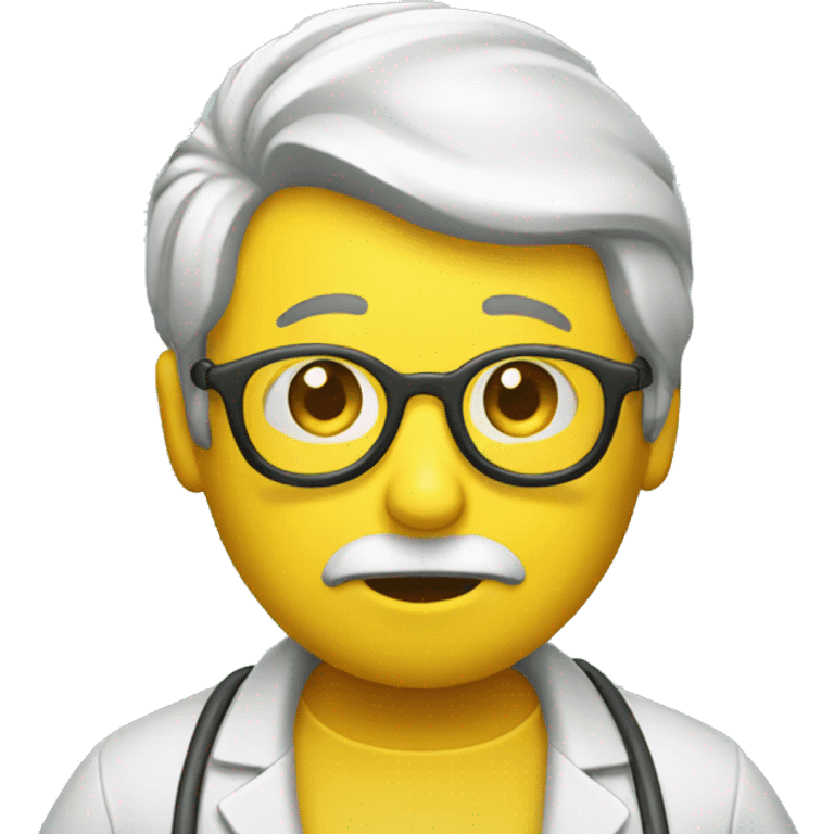 yellow scientist with money problems emoji