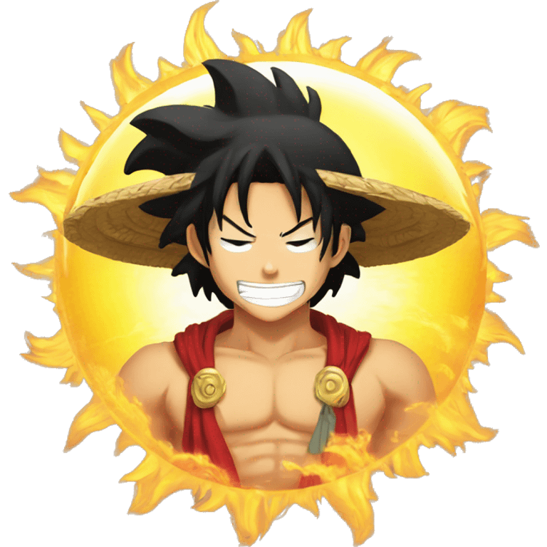 sun God Nika luffy emoji