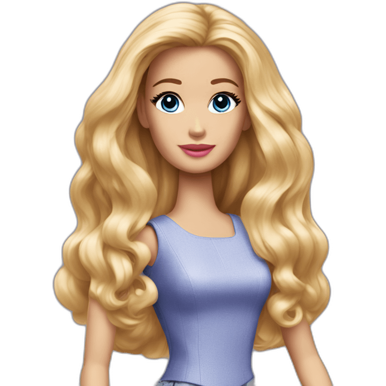 A cross between Barbie and Oppenheimer emoji