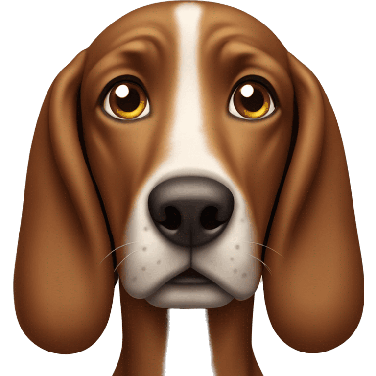 brown hound dog emoji