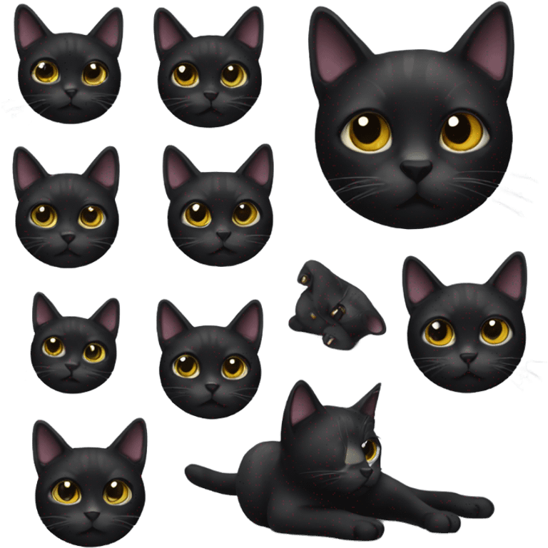 black cat emoji