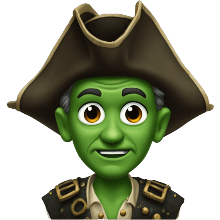 Bootstrap Bill Turner from Pirates of the Caribbean.  His skin is green and barnacle-encrusted. emoji