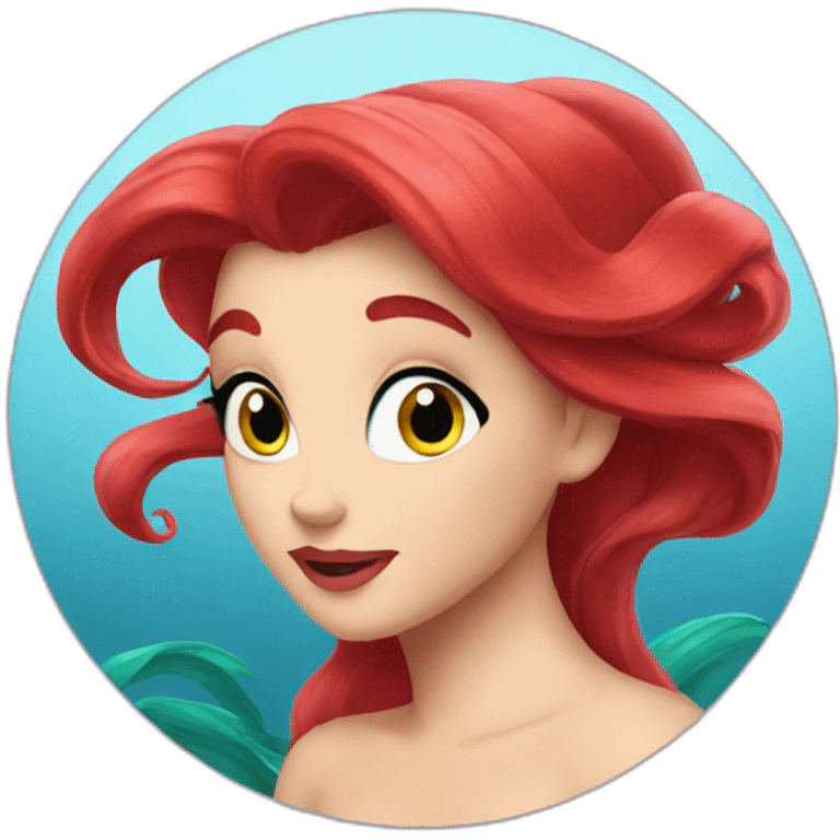 Beautyful Ariel emoji