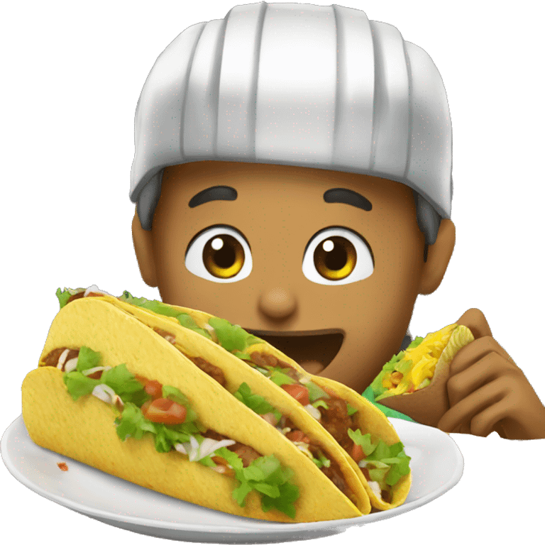 Neymar qui mange un tacos emoji