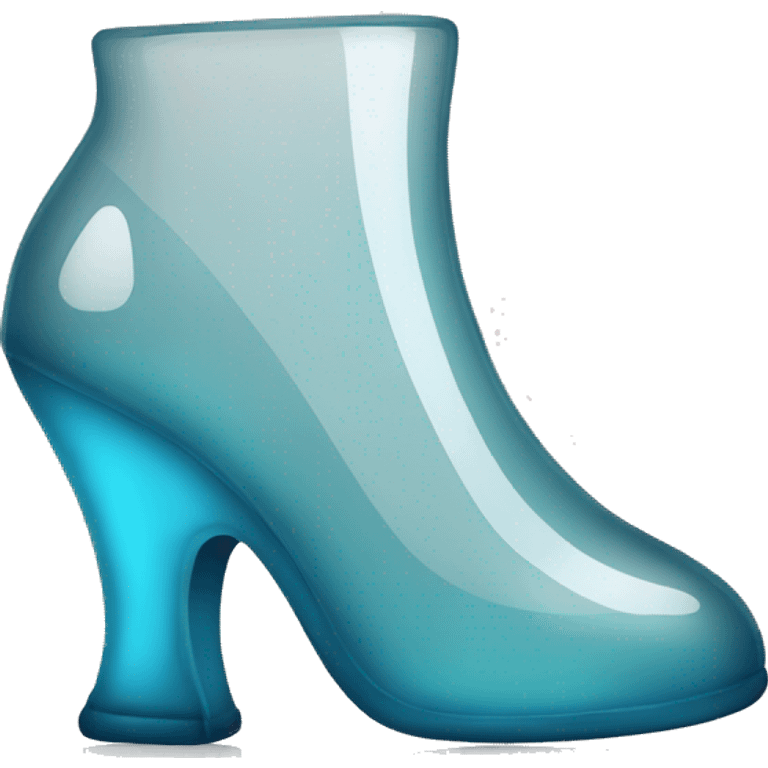 Glass shoe emoji