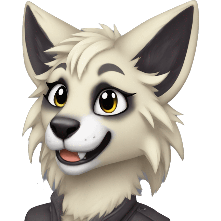 Edgy anthro furry by Falvie, LiLaiRa, AngieWolf emoji