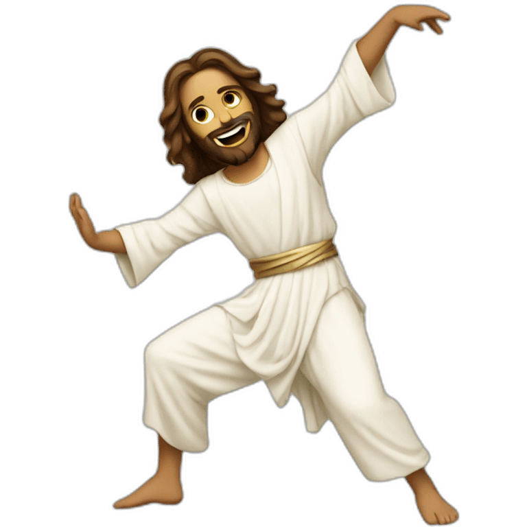 dance jesus emoji