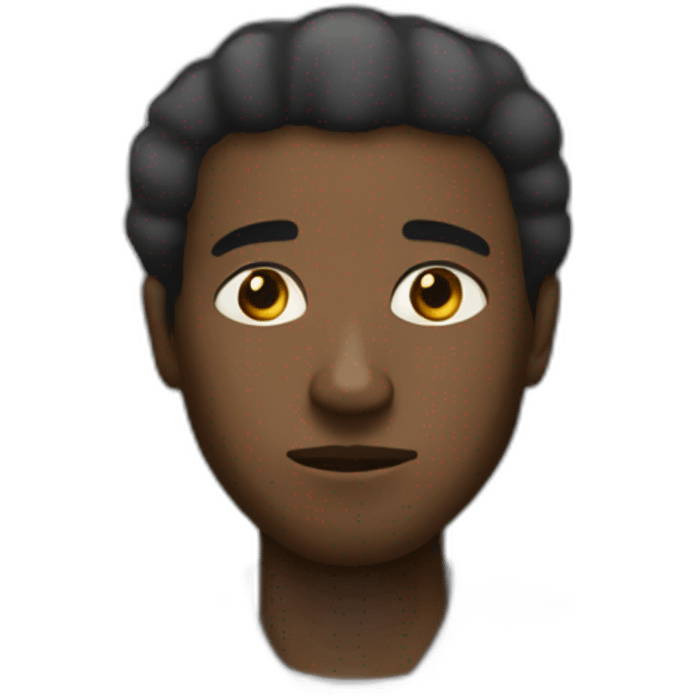 black man in prison emoji