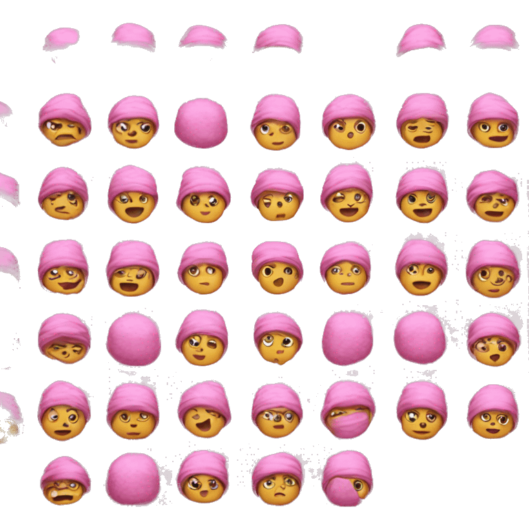 Pink christimas türe emoji