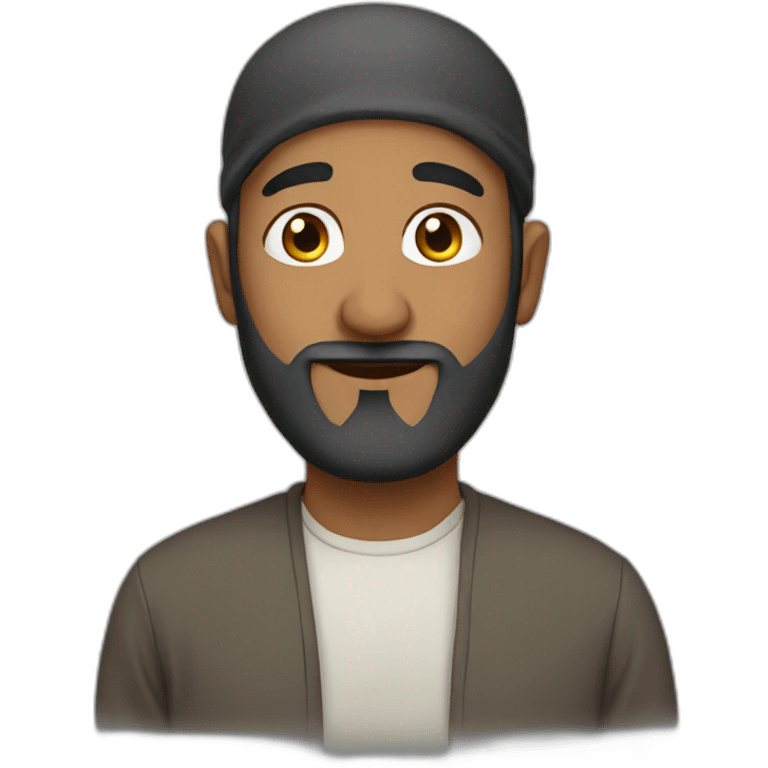 A Muslim man emoji