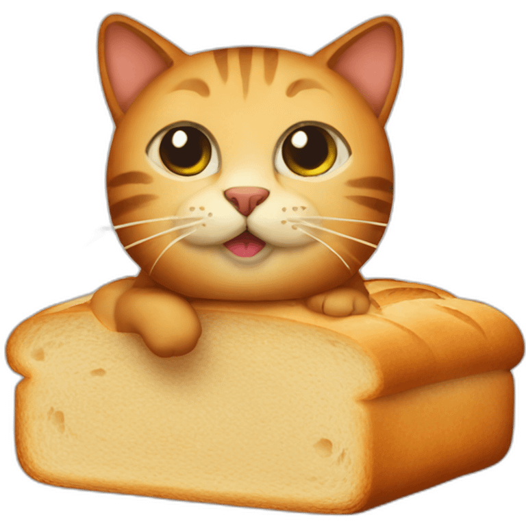 cat bread emoji