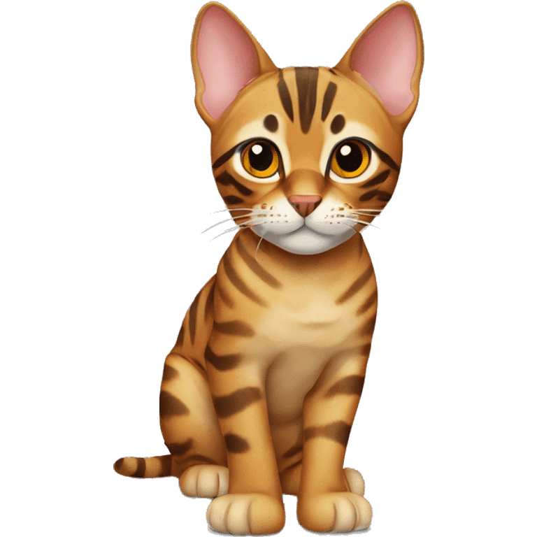 Bengal cat emoji