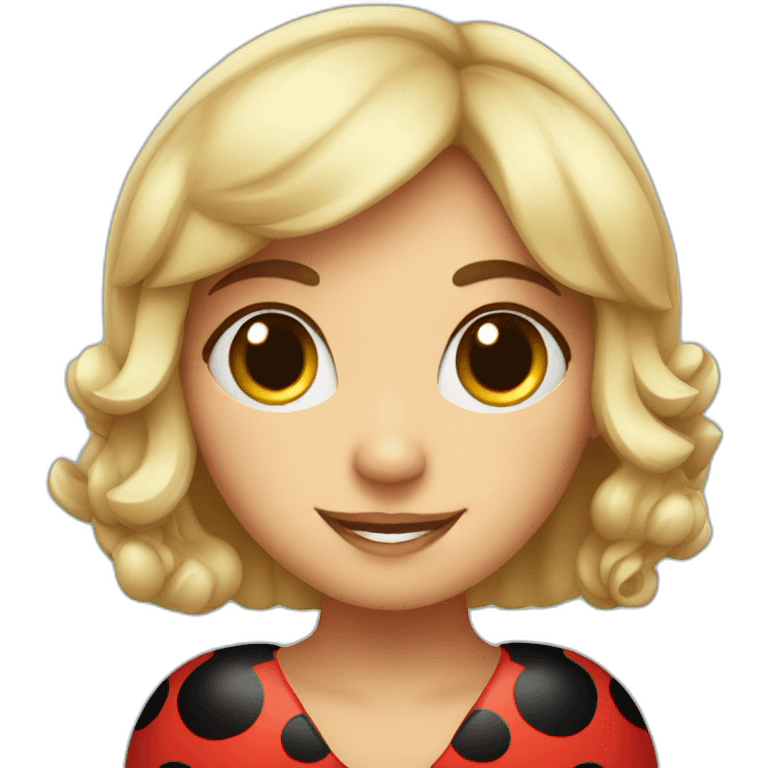 Lady bug emoji