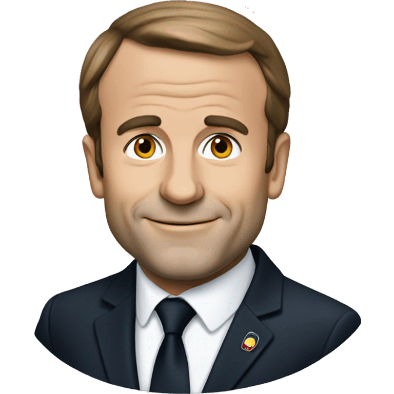 Macron président emoji