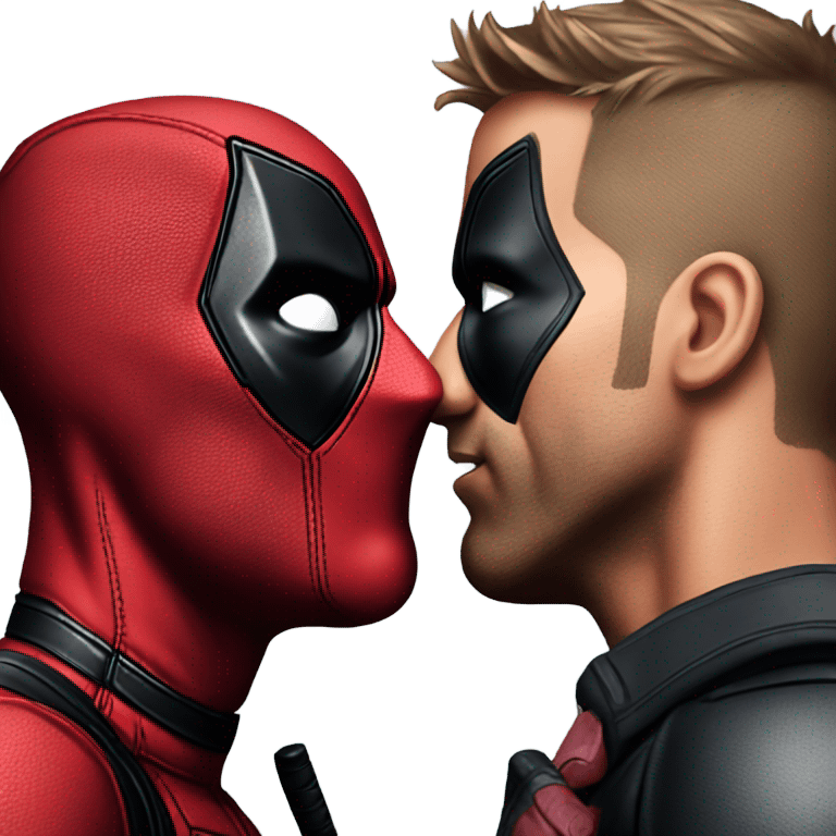 Deadpool kiss emoji