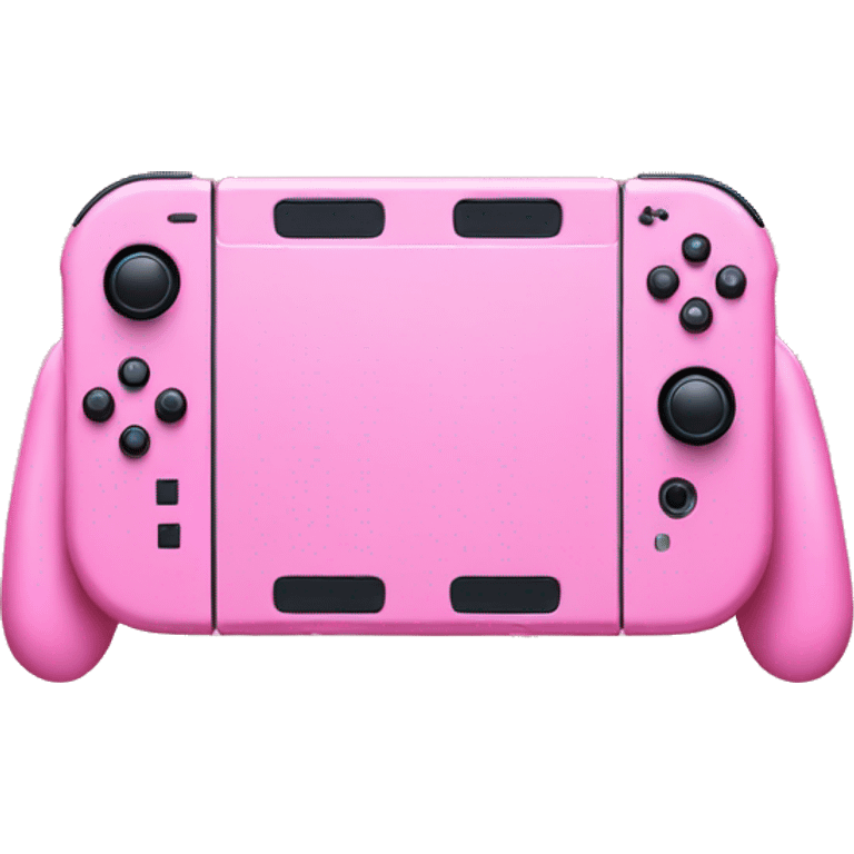 Pink Nintendo switch emoji