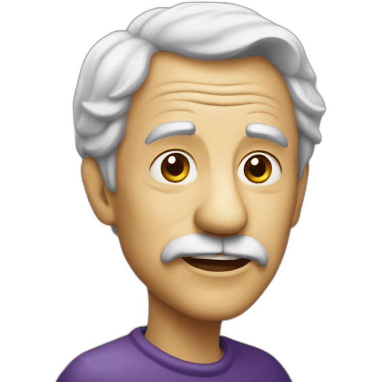 old man grape emoji