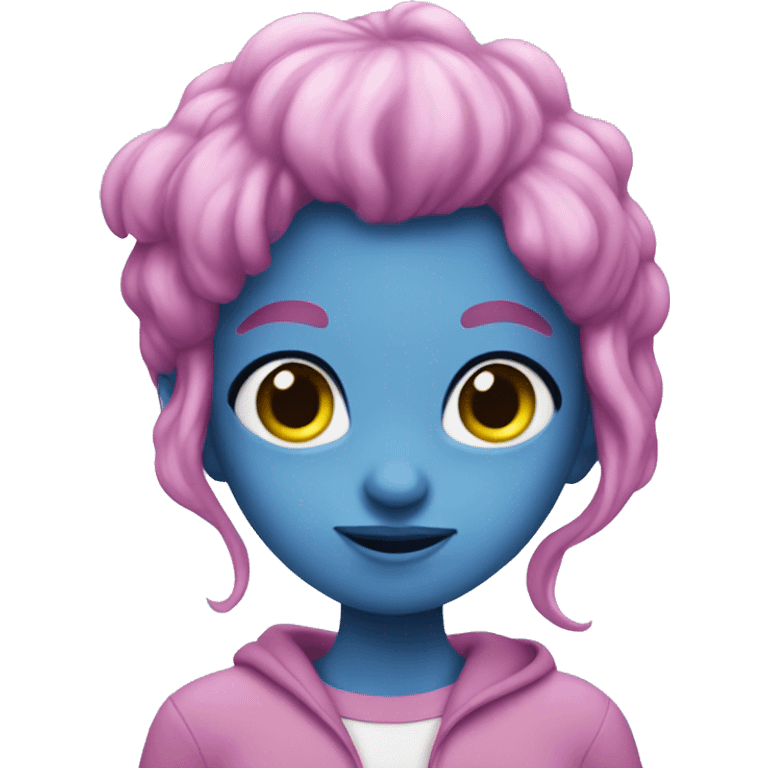 Smurph girl emoji