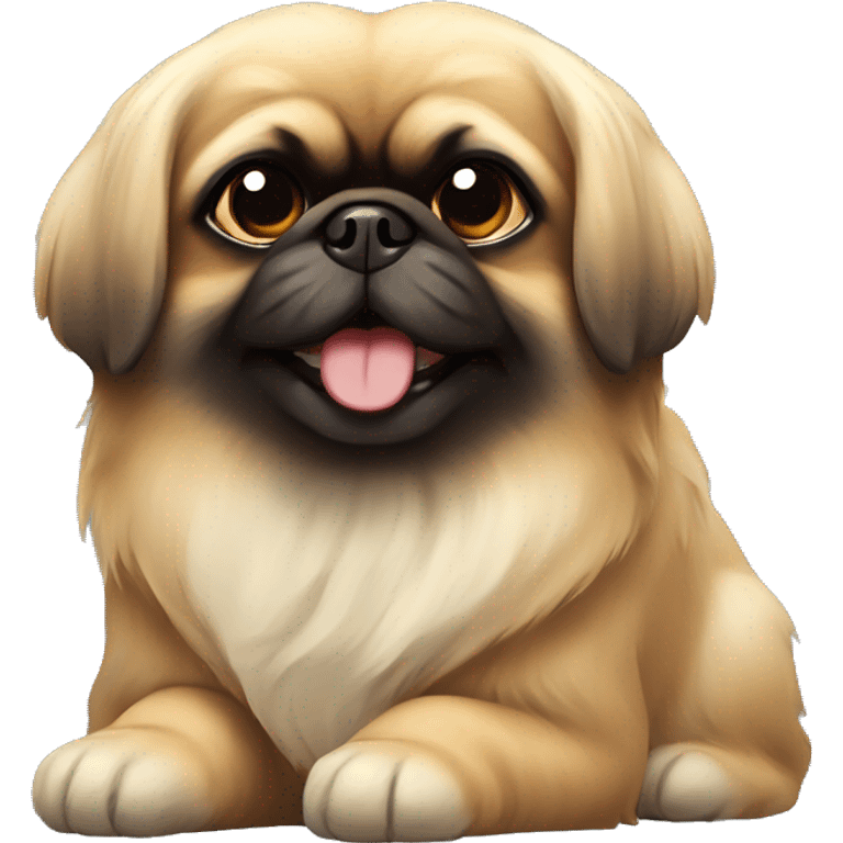 Pekingese  emoji