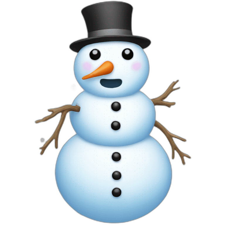 snow man emoji