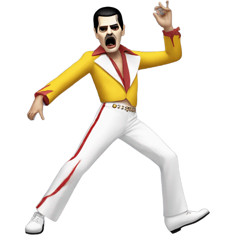 freddie mercury zombie dancing emoji