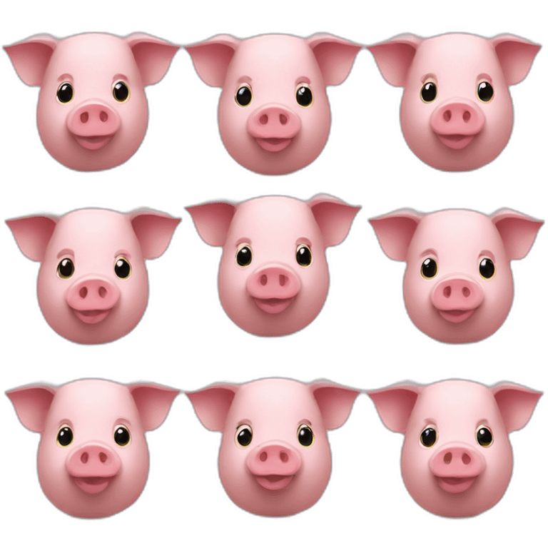 Ukraine pigs emoji