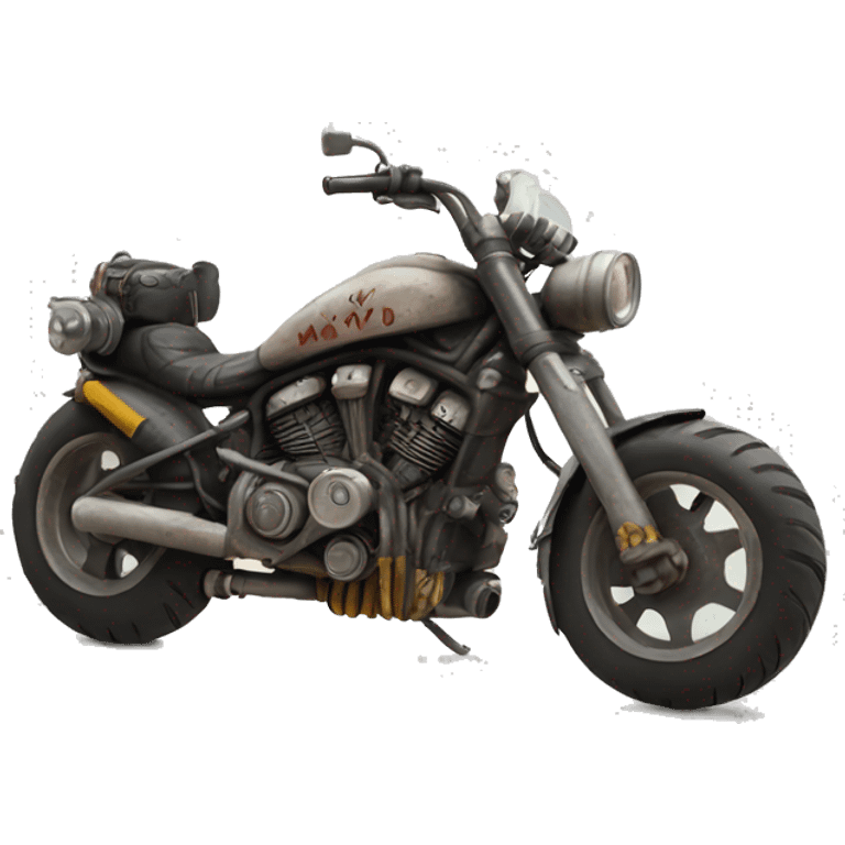 Mad Max motorcycle emoji