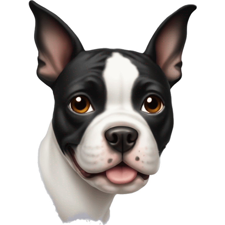 boston bull terrier emoji