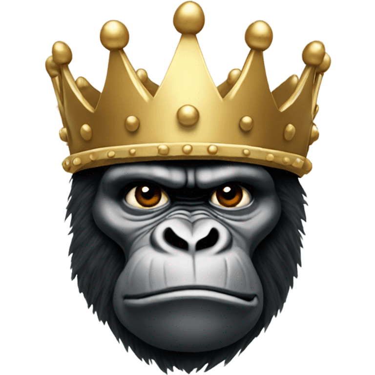 King kong crown emoji