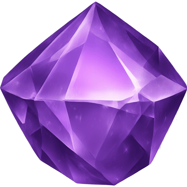 Purple crystal emoji