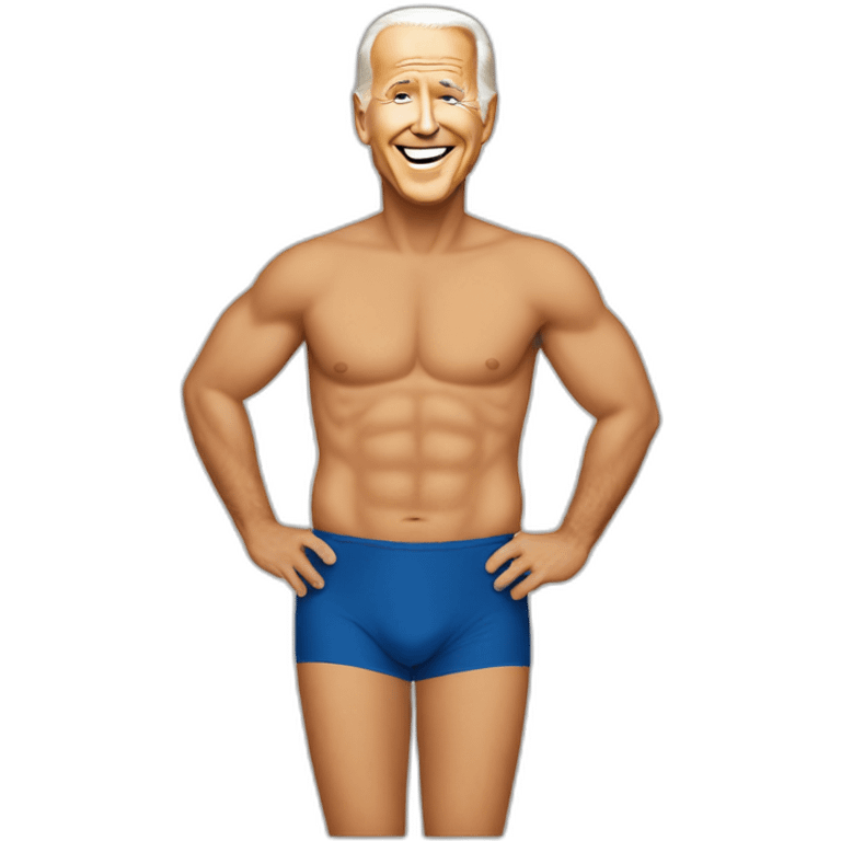 Biden mankini emoji