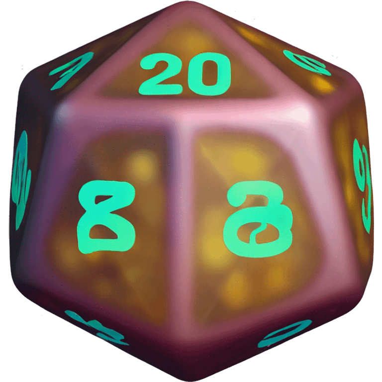 d20 chromatic dice emoji