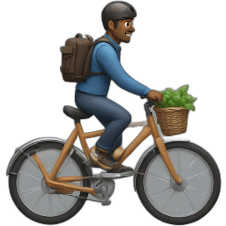 men on a bike emoji