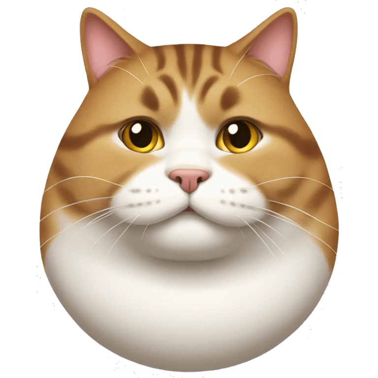 a fat cat emoji