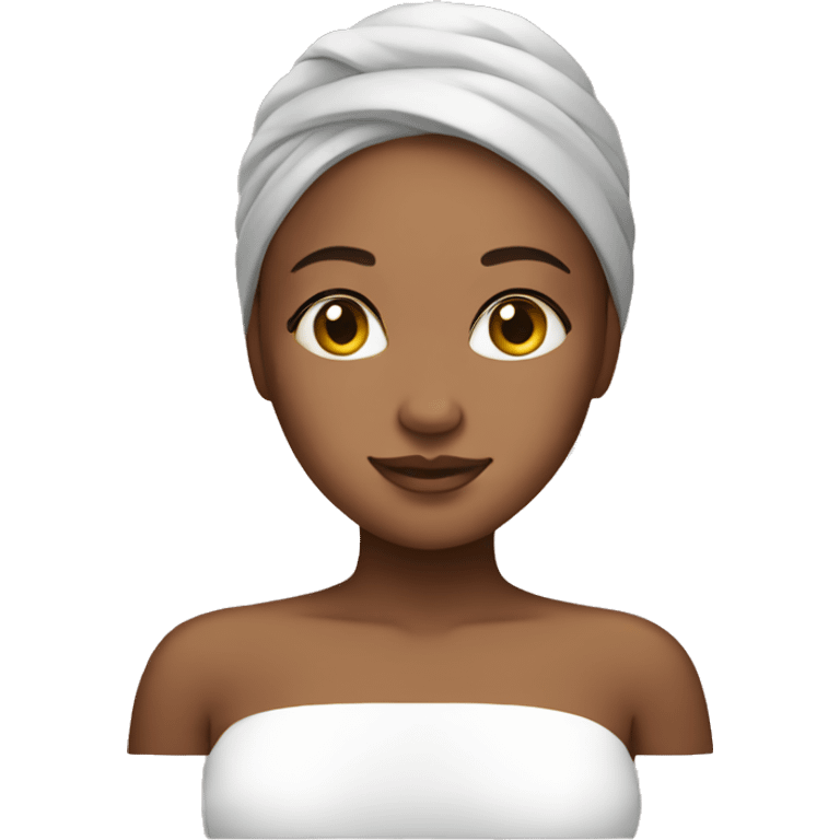 girl at spa emoji