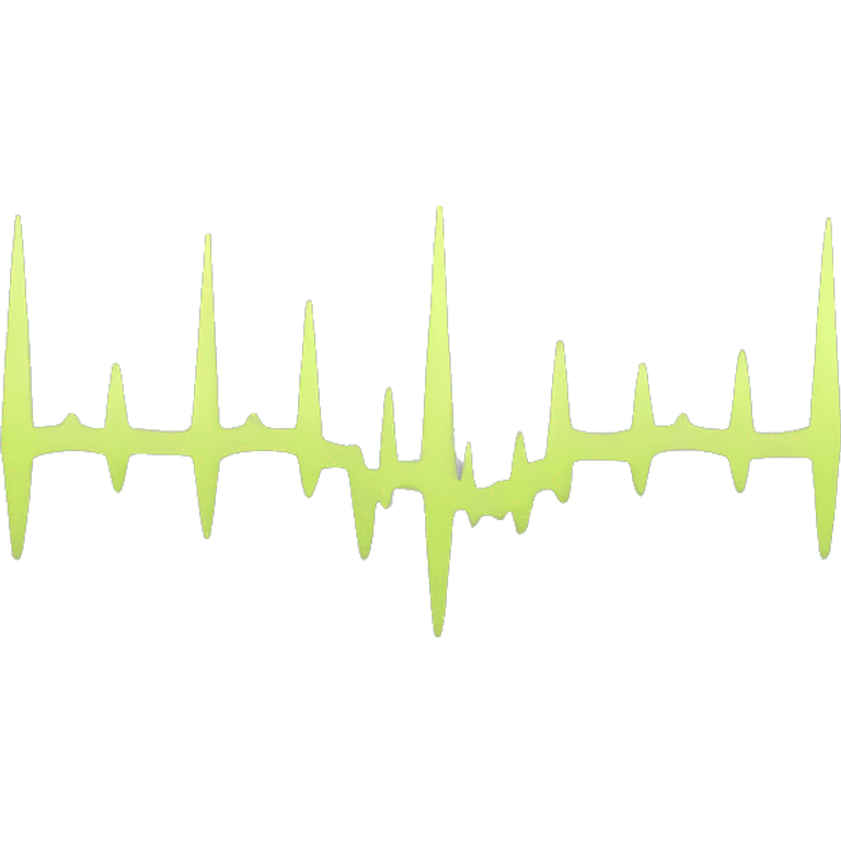 A simple waveform emoji