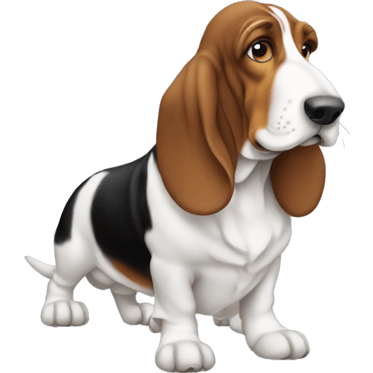 basset hound  emoji