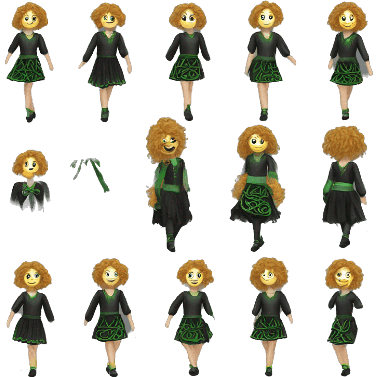 irish dance ghillies emoji