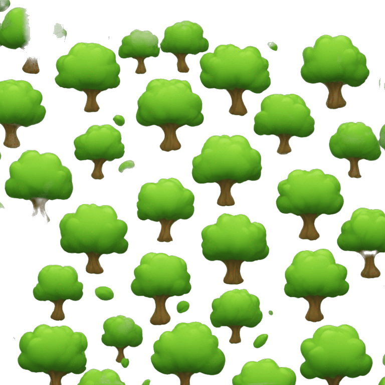 tree drops emoji