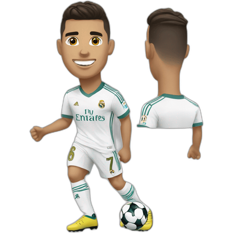 Ronaldo sui real emoji