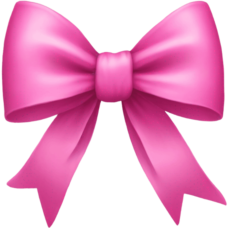 Pink bow emoji