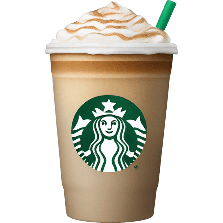 Starbucks latte emoji