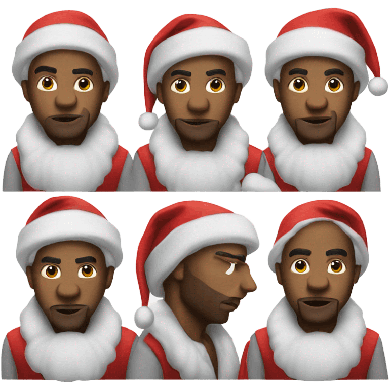 Thug Santa  emoji