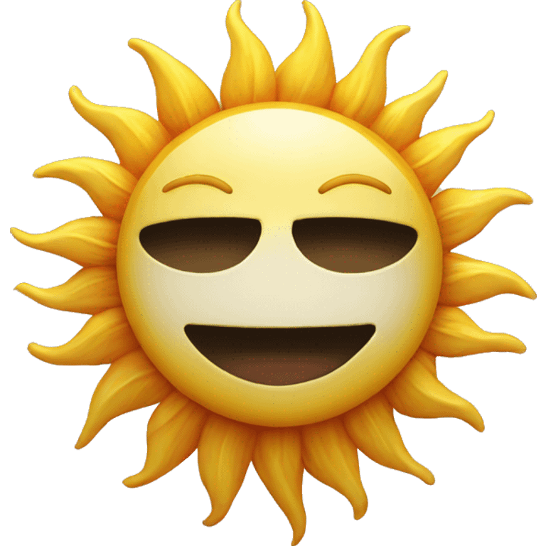 Sun emoji